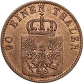 Obverse 4 Pfennig 1867 A