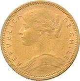 Obverse 10 Pesos 1898 So