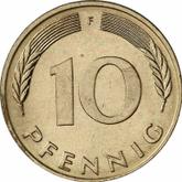 Obverse 10 Pfennig 1980 F