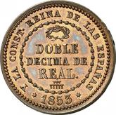 Reverse 1/5 Real 1853