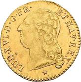 Obverse Louis d'Or 1787 W