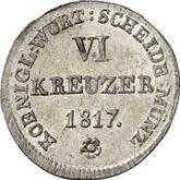 Reverse 6 Kreuzer 1817