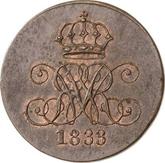 Obverse 2 Pfennig 1833 C