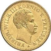 Obverse Frederick D'or 1839 A