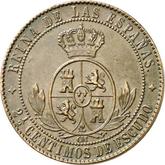 Reverse 2 1/2 Céntimos de Escudo 1866 OM