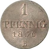 Reverse Pfennig 1836 B