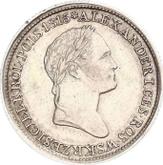 Obverse 1 Zloty 1831 KG