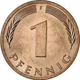 Obverse 1 Pfennig 1978 F
