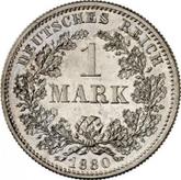 Obverse 1 Mark 1880 F