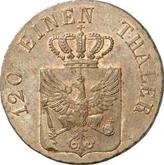 Obverse 3 Pfennig 1821 A