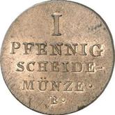 Reverse Pfennig 1826 B