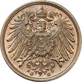 Reverse 2 Pfennig 1910 G