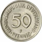 Obverse 50 Pfennig 1980 F