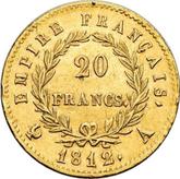 Reverse 20 Francs 1812 A