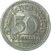 Obverse 50 Pfennig 1922 F