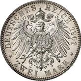 Reverse 2 Mark 1901 A Prussia