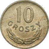 Reverse 10 Groszy 1949