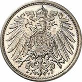 Reverse 10 Pfennig 1902 F