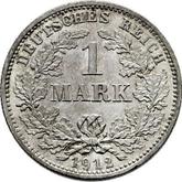 Obverse 1 Mark 1912 D