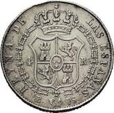 Reverse 4 Reales 1846 B PS