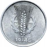 Reverse 1 Pfennig 1948 A