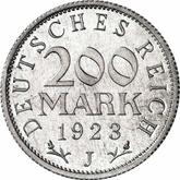 Reverse 200 Mark 1923 J