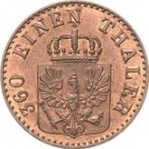 Obverse 1 Pfennig 1852 A