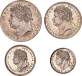 Obverse Coin set 1825 Maundy