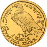 Reverse 500 Zlotych 2004 MW NR White-tailed eagle