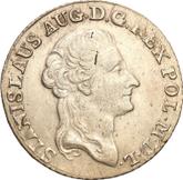 Obverse 1 Zloty (4 Grosze) 1790 EB