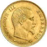 Obverse 5 Francs 1856 A