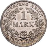Obverse 1 Mark 1915 D