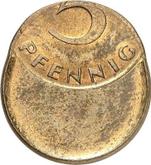 Obverse 5 Pfennig 1950-2001