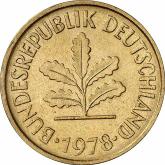 Reverse 10 Pfennig 1978 D