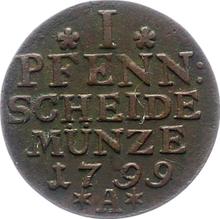 1 Pfennig 1799 A  