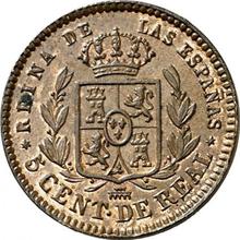 5 Céntimos de real 1863   