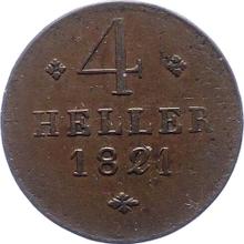 4 Heller 1821   