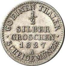 1/2 Silber Groschen 1827 A  