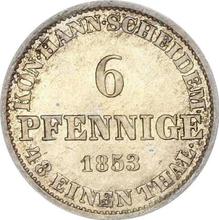 6 Pfennig 1853  B 