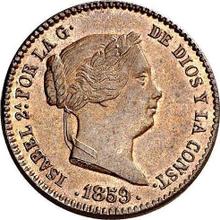 10 Céntimos de real 1859   