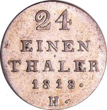 1/24 Thaler 1818 H  