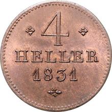 4 Heller 1831   