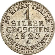 Silber Groschen 1823 A  