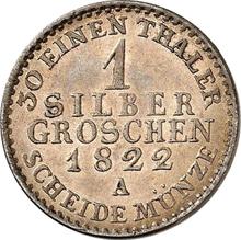 Silber Groschen 1822 A  