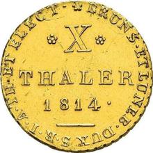 10 Thaler 1814  C.H.H. 