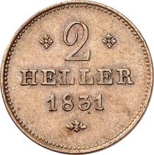 2 Heller 1831   