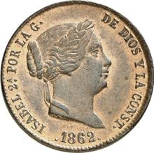 25 Céntimos de real 1862   