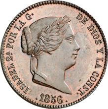 25 Céntimos de real 1856   