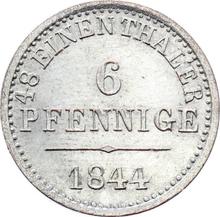 6 Pfennig 1844  S 