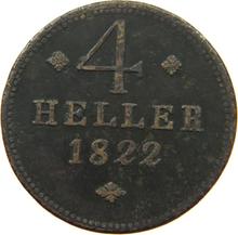 4 Heller 1822   